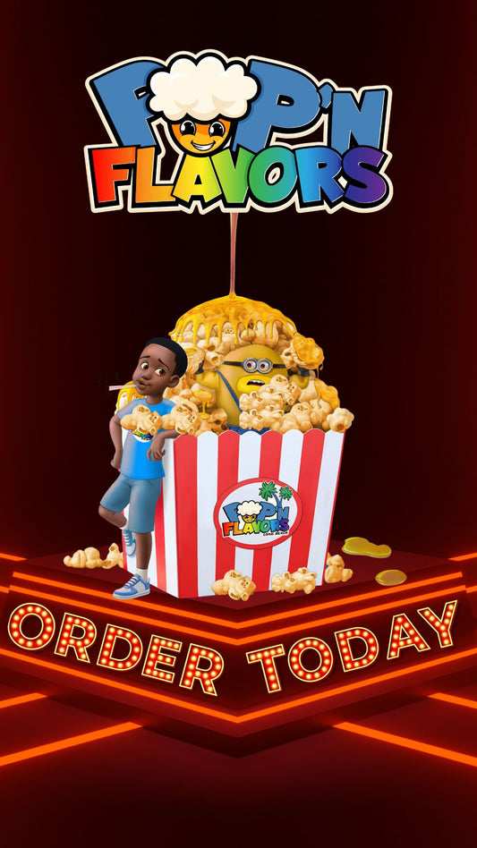 Mega Movie Butter Flavor at Popnflavors.com - Popcorn Store Near Me
